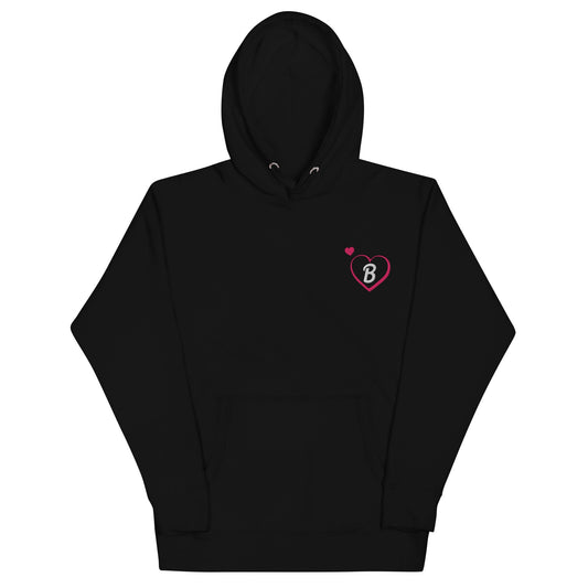 Barbie Embroidered Hearts Hoodie