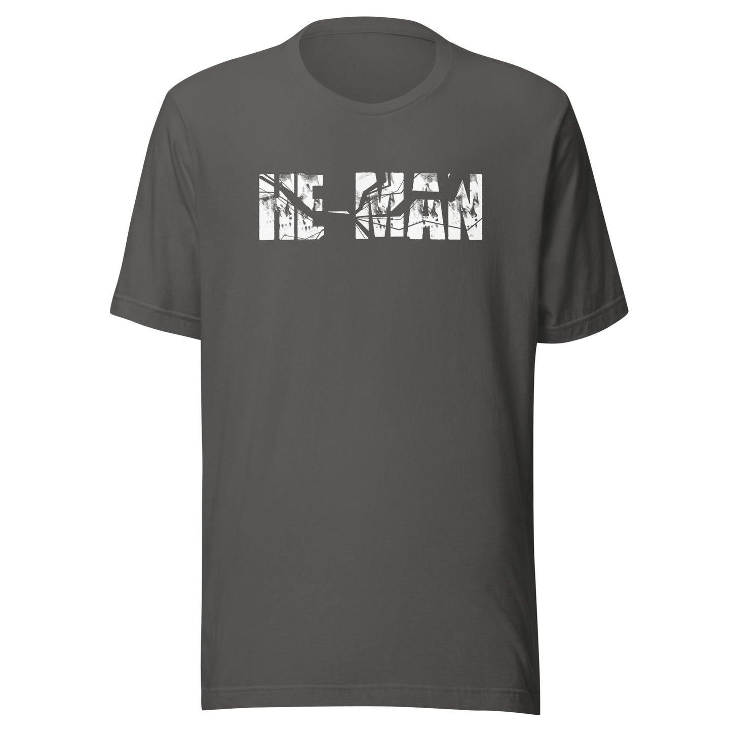Masters of the Universe Laser Power He-Man Grey T-shirt
