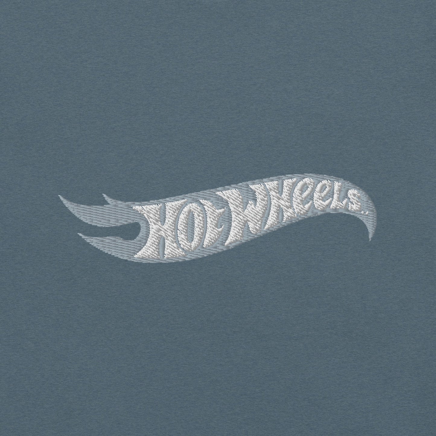 Hot Wheels Speed Shop Embroidered Blue T-Shirt